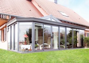 Véranda aluminium fabriquée en France
