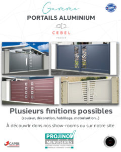 Portails aluminium sur Auxerre et Langres
